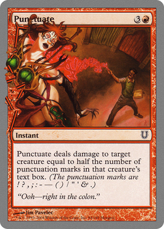 Punctuate - Foil
