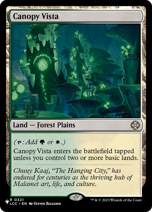 Canopy Vista (LCC-0321) (PLST)