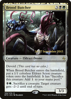 Brood Butcher (199) (Prerelease) - Foil