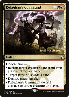 Kolaghan's Command (224) (Prerelease) - Foil