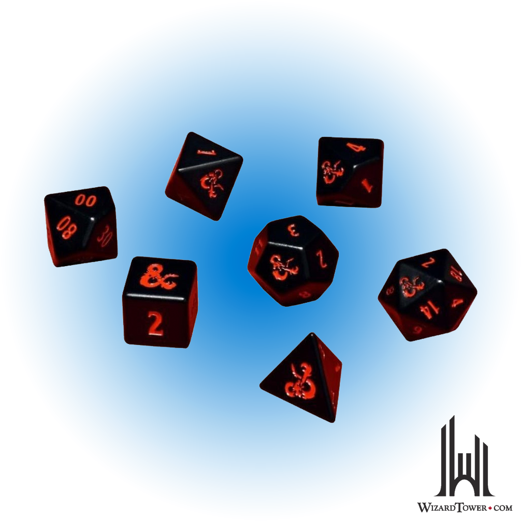 Dice Set - Heavy Metal 7ct
