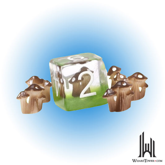 Dice Set - Mushroom Village 7ct