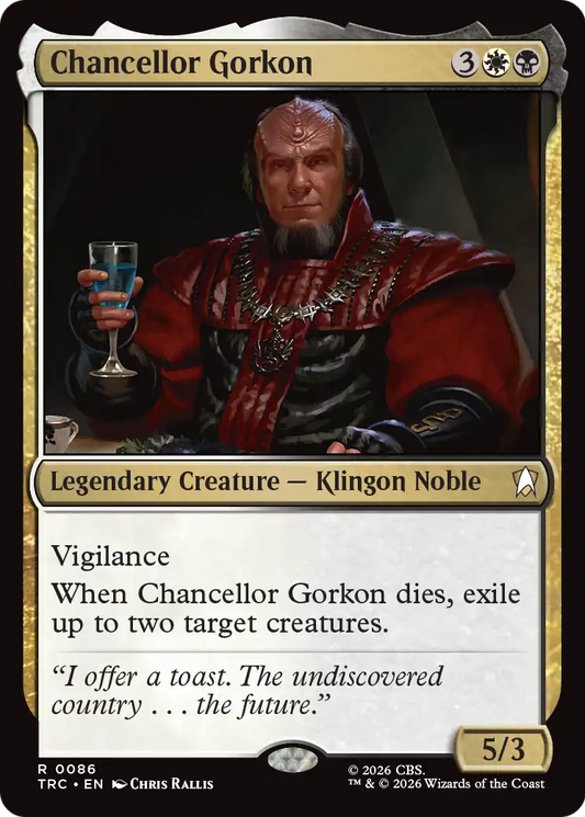 Chancellor Gorkon (TRC) - Surge Foil