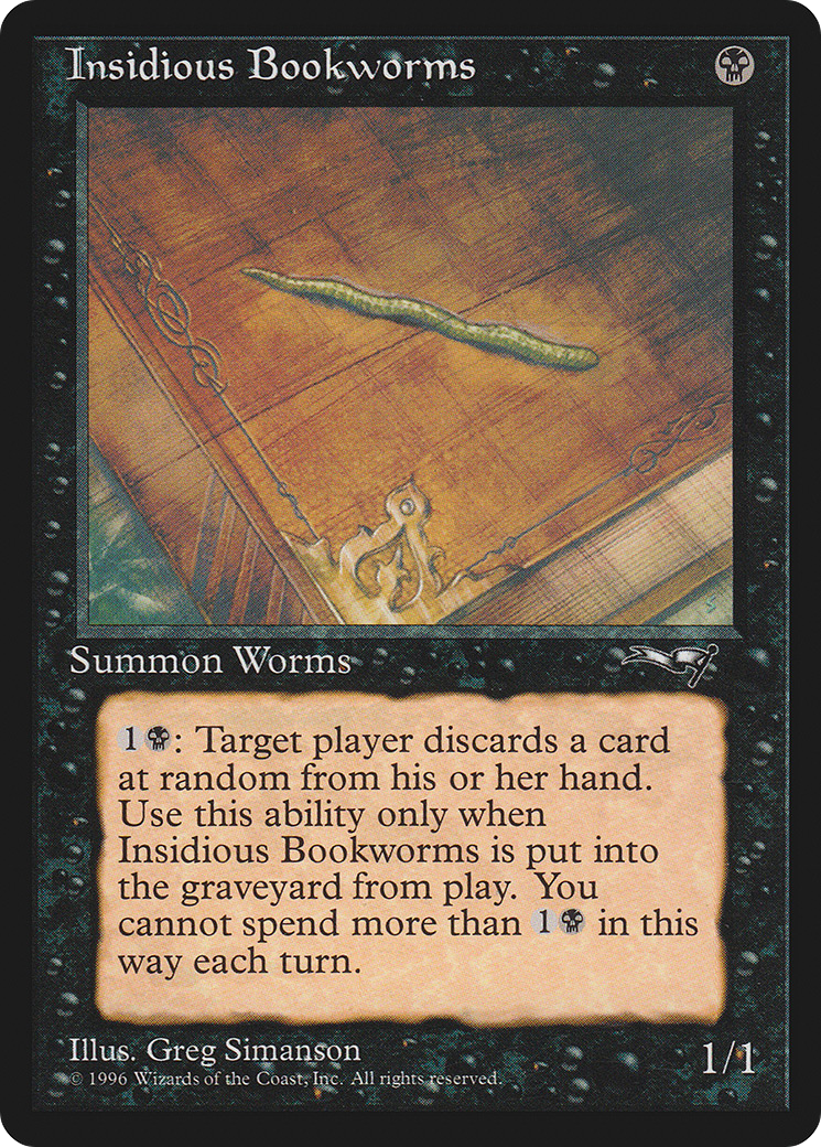 Insidious Bookworms (Single Worm)