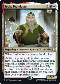 Iroh, Tea Master (0228) (Prerelease) (PTLA) - Foil