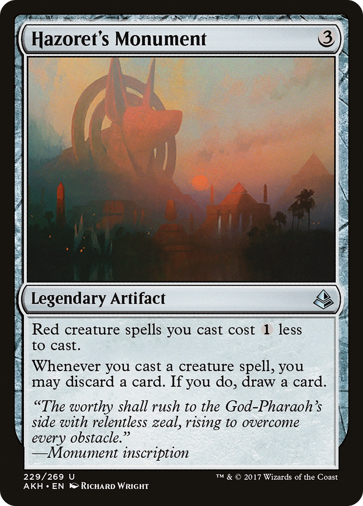 Hazoret's Monument - Foil