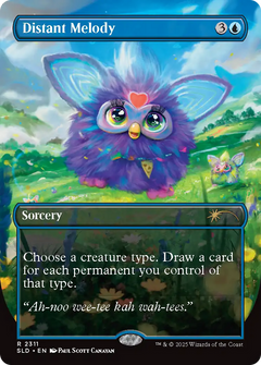 Distant Melody (2311) (Borderless) - Foil sld