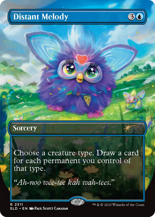 Distant Melody (2311) (Borderless) - Foil sld