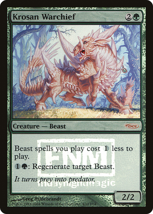 Krosan Warchief (004) (FNM) - Foil