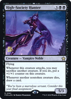 High-Society Hunter (0061) (Prerelease) - Foil