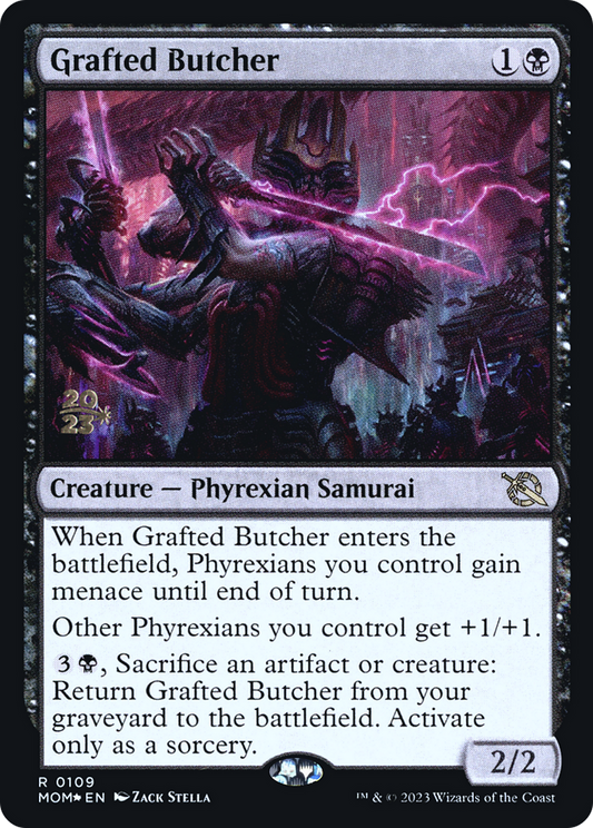 Grafted Butcher (0109) (Prerelease) - Foil