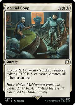 Martial Coup - Foil