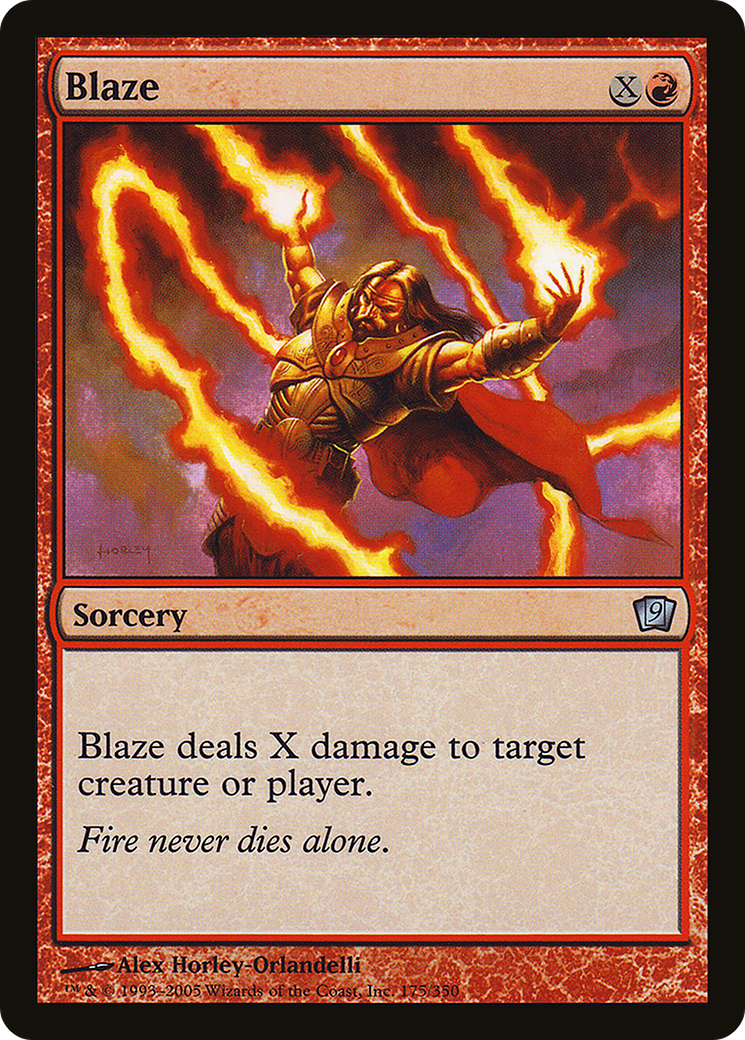 Blaze - Foil