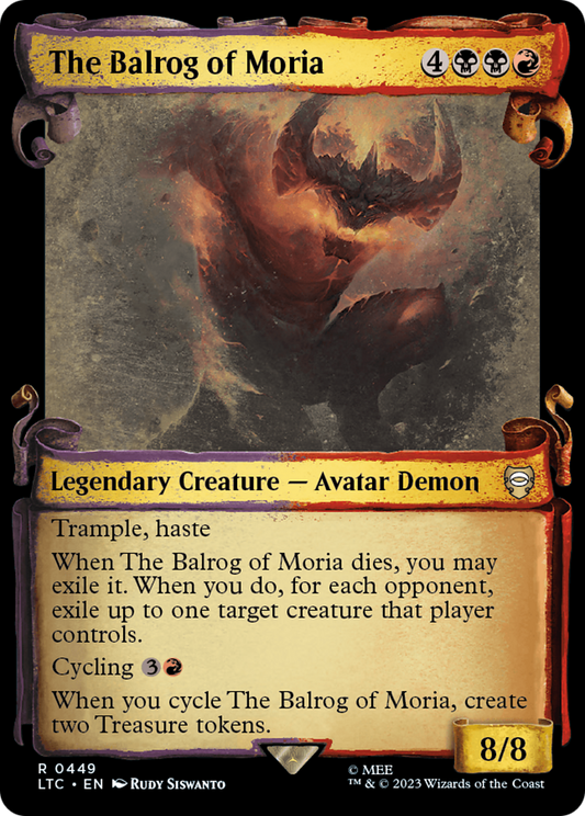 The Balrog of Moria (0449) (Showcase)
