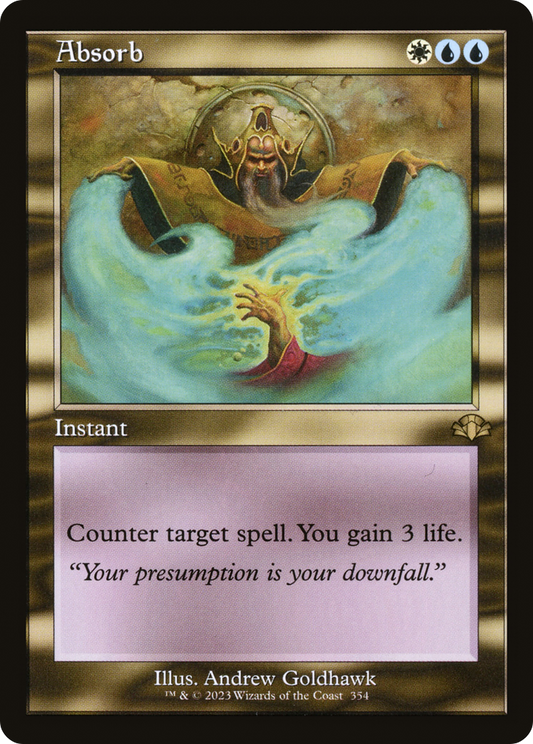 Absorb (354) (Retro Frame) - Foil
