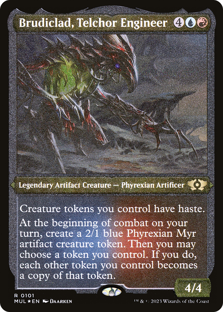 Brudiclad, Telchor Engineer (0101) - Foil Etched