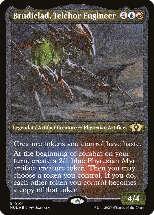 Brudiclad, Telchor Engineer (0101) - Foil Etched