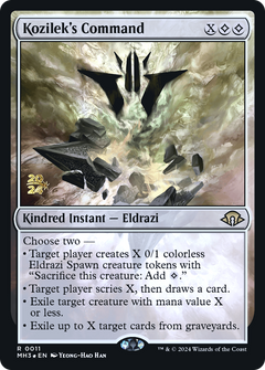 Kozilek's Command (0011) (Prerelease) - Foil