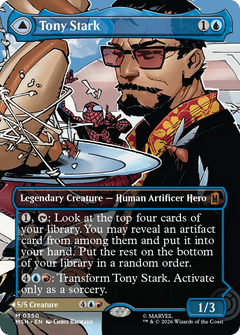 Tony Stark // The Invincible Iron Man (0350) (Borderless) (MSH) - Foil