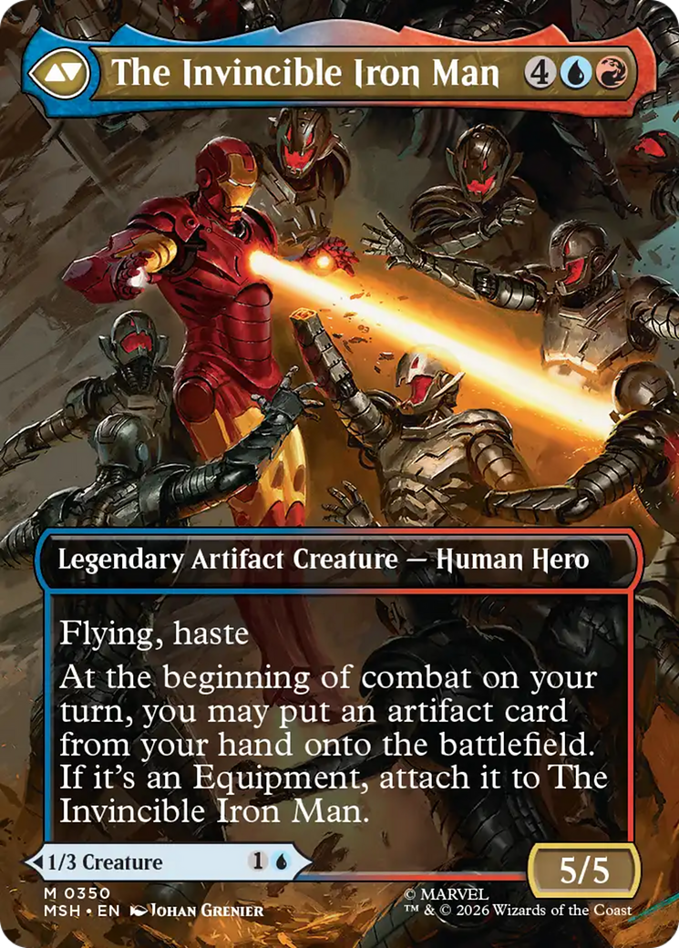 Tony Stark // The Invincible Iron Man (0350) (Borderless) (MSH)