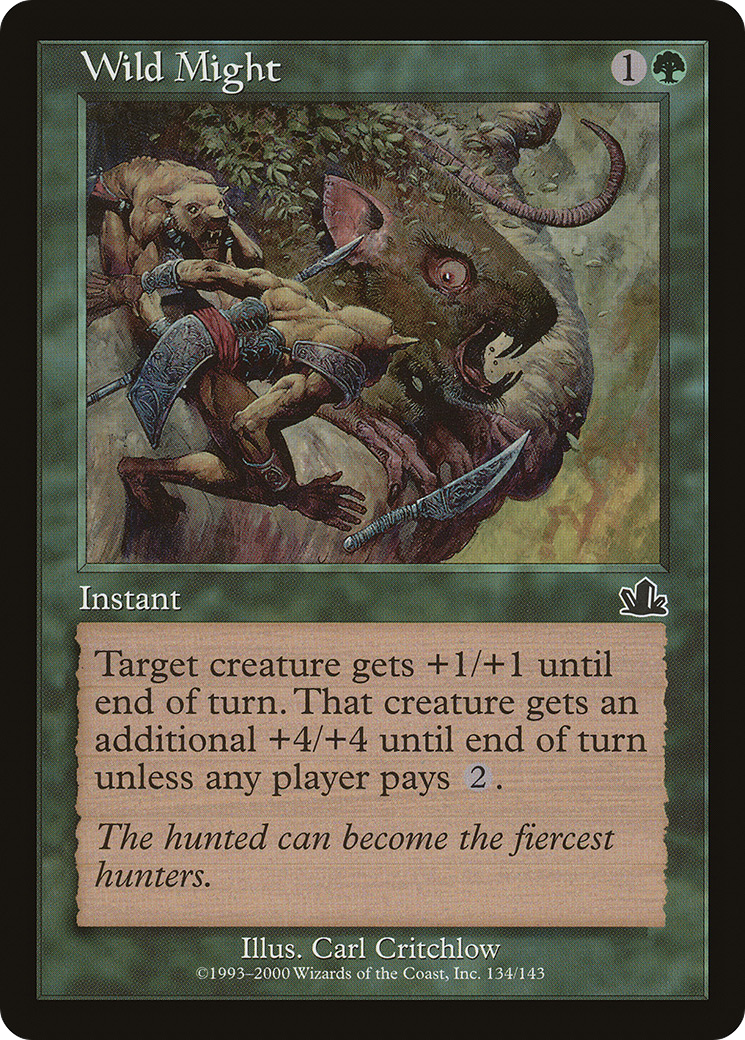 Wild Might - Foil