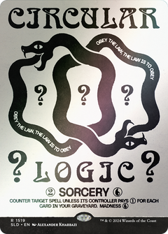 Circular Logic (1519) (Showcase) - Rainbow Foil