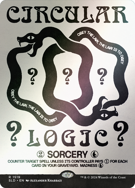 Circular Logic (1519) (Showcase) - Rainbow Foil