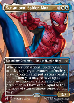 Sensational Spider-Man (0025) (Borderless) - Foil