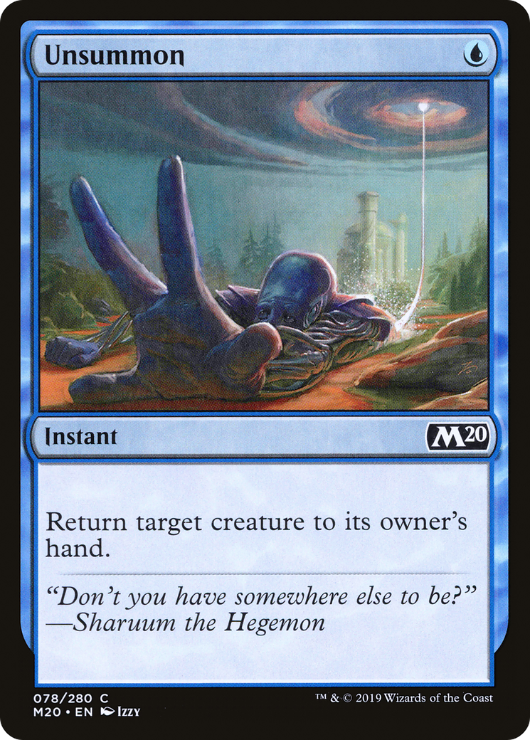 Unsummon - Foil