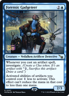 Forensic Gadgeteer (0057) (Prerelease) - Foil