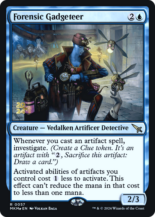Forensic Gadgeteer (0057) (Prerelease) - Foil