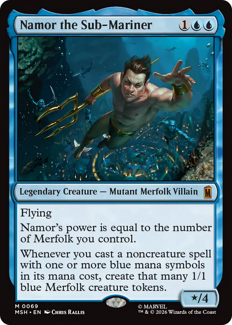 Namor the Sub-Mariner (0069) (MSH)