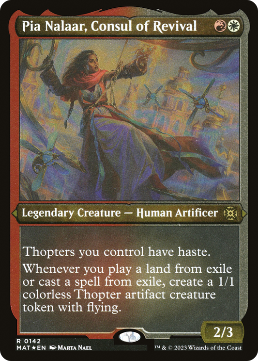 Pia Nalaar, Consul of Revival (0142) - Foil Etched