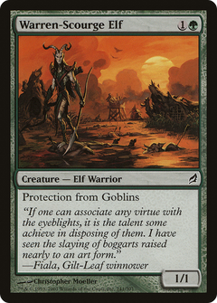 Warren-Scourge Elf - Foil