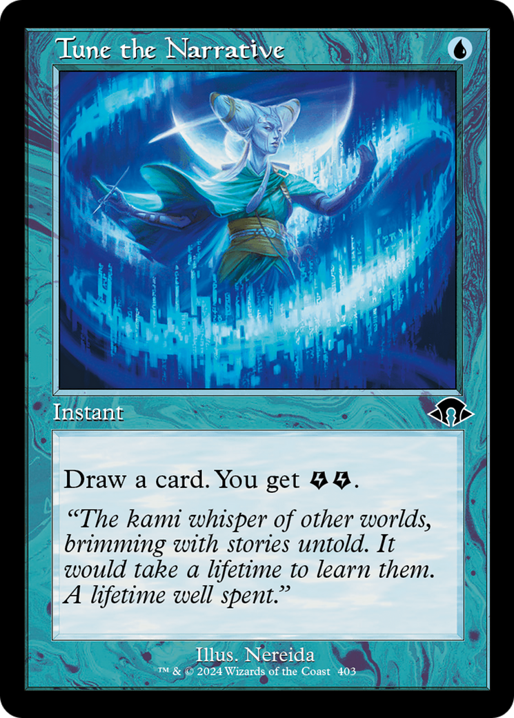 Tune the Narrative (0403) (Retro Frame) - Foil