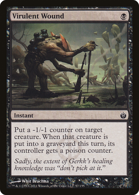 Virulent Wound - Foil