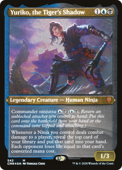 Yuriko, the Tiger's Shadow - Foil Etched