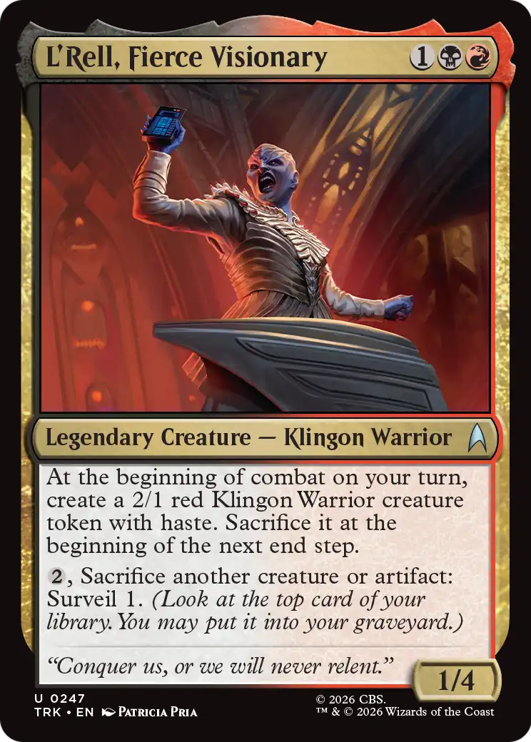 L'Rell, Fierce Visionary (TRK)