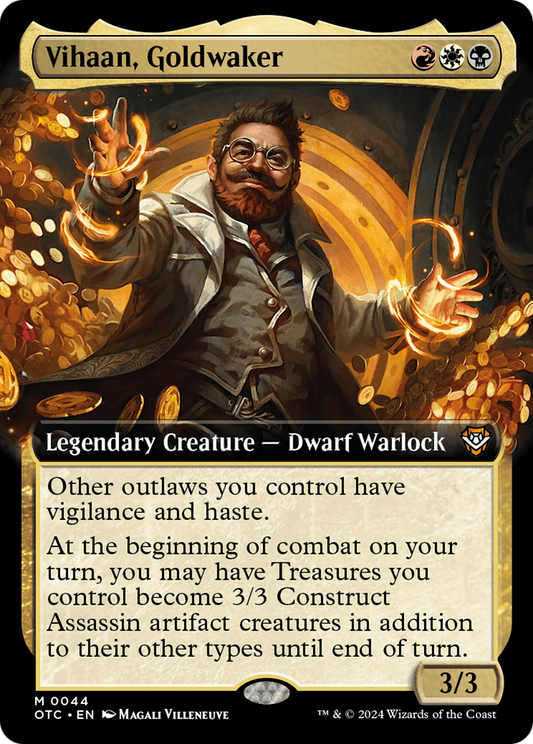 Vihaan, Goldwaker (0044) (Extended Art) - Foil
