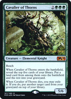 Cavalier of Thorns (167) (Prerelease) - Foil