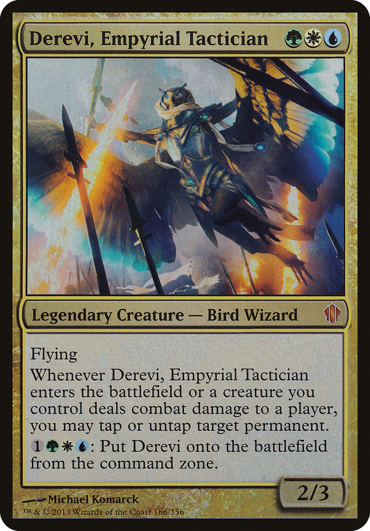 Derevi, Empyrial Tactician (Oversized) - Foil