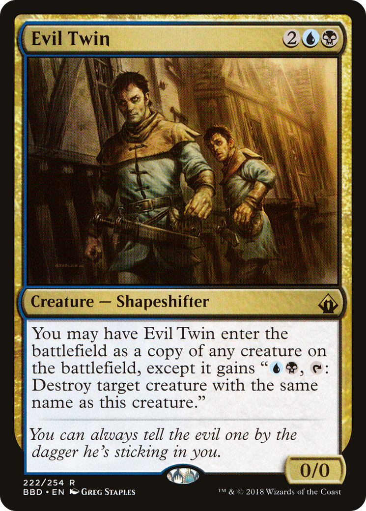 Evil Twin - Foil