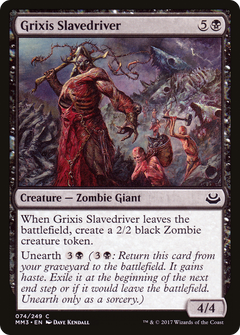 Grixis Slavedriver - Foil