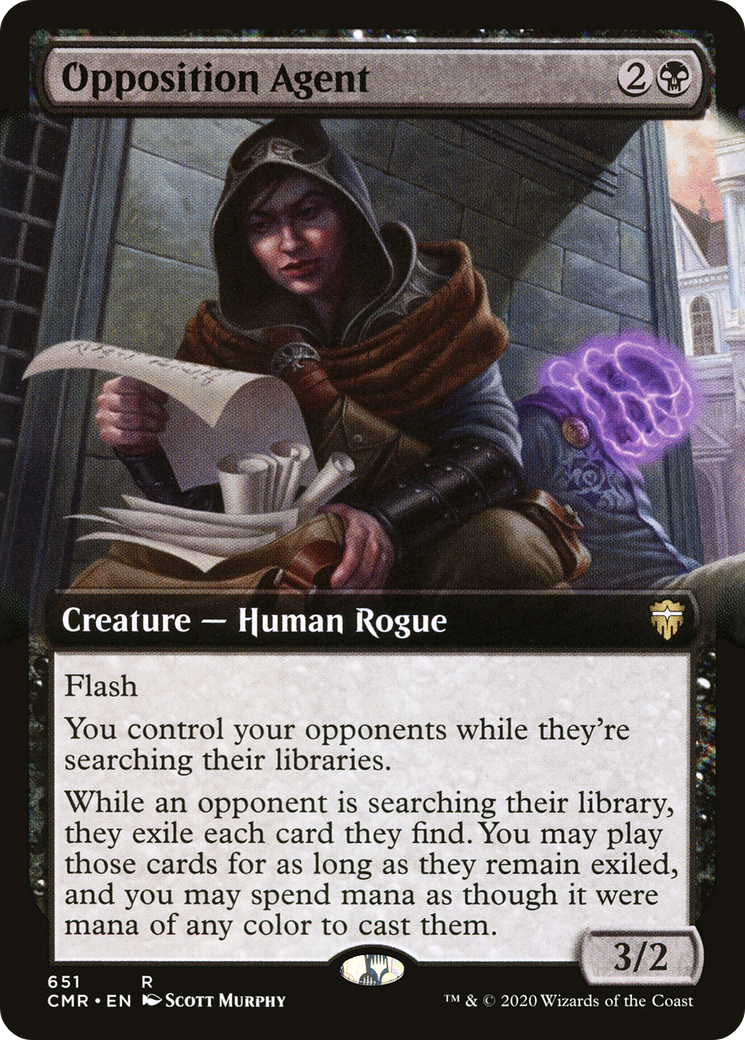 Opposition Agent (651) (Extended Art) - Foil