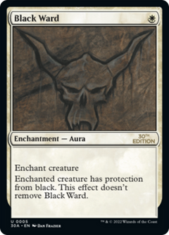 Black Ward (Modern Frame)