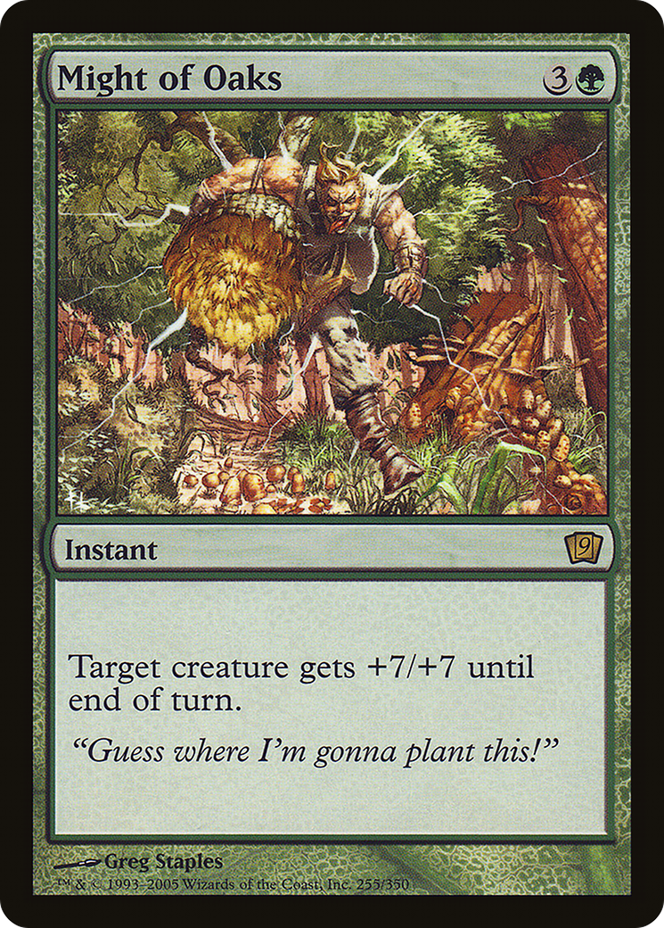Might of Oaks - Foil