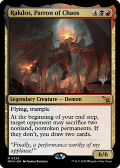 Rakdos, Patron of Chaos (0224) (Promo Pack) - Foil