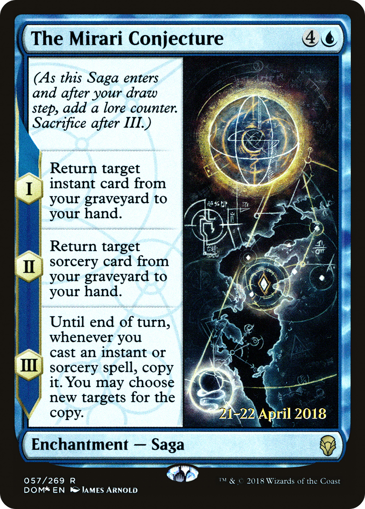 The Mirari Conjecture (057) (Prerelease) - Foil