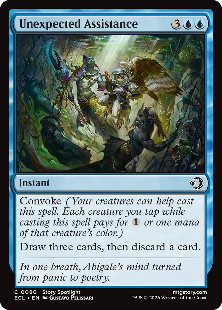 Unexpected Assistance (0080) (ECL) - Foil