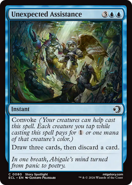 Unexpected Assistance (0080) (ECL) - Foil